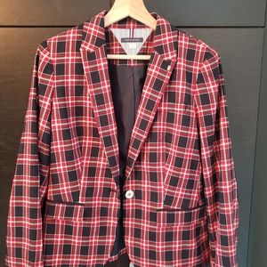Tommy Hilfiger plaid Blazer Women's size 8